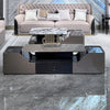 Luxurious Button-Tufted Design Full Leather Sofa Collection / Lixra