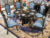 European Brusten Wooden Dining Table Set / Lixra