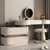 Modern Luxurious Golden Metal Frame Dresser Set / Lixra