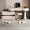 Modern Luxurious Golden Metal Frame Dresser Set / Lixra