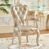 European Velvet Fabric Dining Chair Set of 4 / Lixra