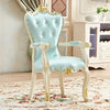 European Velvet Fabric Dining Chair Set of 4 / Lixra