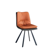 Luxury Nordic Leather Dining Chair Set / Lixra