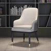 Set Of 4 Luxurious Leather Dining Chairs / Lixra