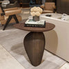 Contemporary Fiberglass Side Table/ Lixra