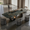 Abstract Marble Modern Dining Table / Lixra