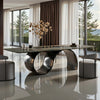Abstract Marble Modern Dining Table / Lixra