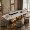 Abstract Marble Modern Dining Table / Lixra