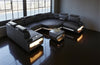 Modern and Luxurious Leather Sectional Sofa