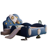Leather Kid's Bed With Space Shuttle Theme / Lixra