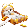 Modern Leather Teddy Design Kid's Bed / Lixra