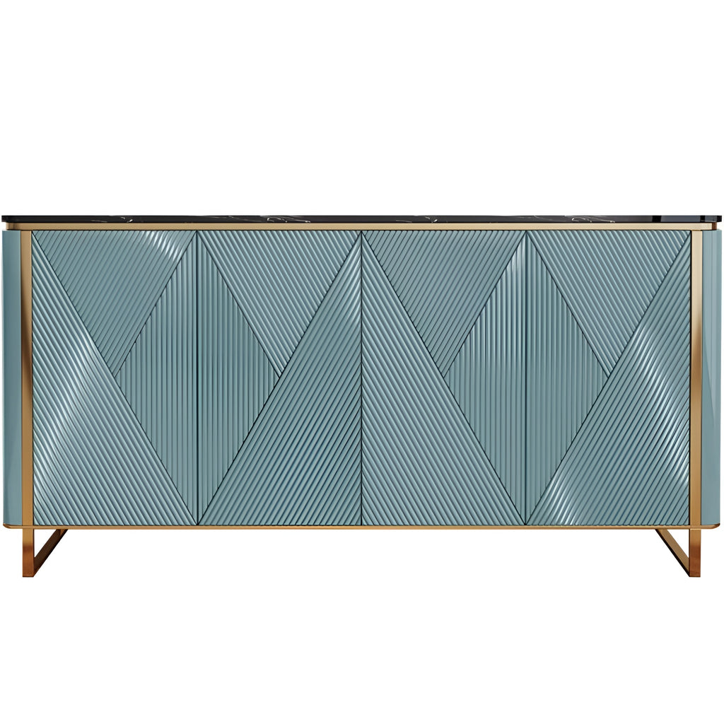 Modern Buffet Table with Luxurious Marble-Top / Lixra
