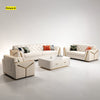 Chesterfield Leather 3-Piece Sofa Set / Lixra