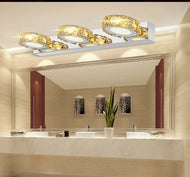 Crystal Vanity Light For Bathroom Serenity / Lixra
