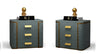 Set Of 2 Triple Drawer Nightstand / Lixra