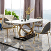Resplendent Marble-Top Dining Table Set / Lixra