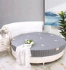 Modern Printed Round Cotton Bedsheets / Lixra