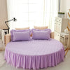 Round Fitted Cotton Bedsheet Skirt / Lixra