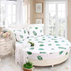 King Or Queen Size Round Cotton Bedsheet / Lixra