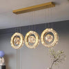 Modern LED Crystal Chandelier Light / Lixra