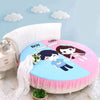 King Or Queen Size Round Cotton Bedsheet / Lixra