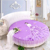 King Or Queen Size Round Cotton Bedsheet / Lixra