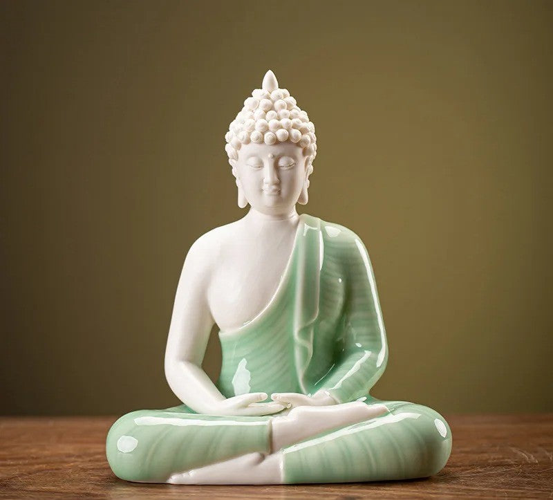 Buddha Figure Home Decoration Statue / Lixra