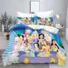 Frozen Princess Print Slick Bedding-Set