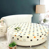 Modern Printed Round Cotton Bedsheets / Lixra