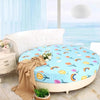 Modern Printed Round Cotton Bedsheets / Lixra