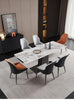 Majestic Marble Extendable Dining Table Set / Lixra