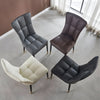 4-Piece Leather Upholstered Dining Chairs / Lixra