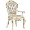 European Leather Dining Chairs Set of 4
