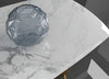 Matte Finish Marble Dining Table Set / Lixra