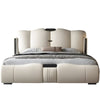 Magnolious Design Modern Leather Bed / Lixra