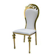Armless Dining Chair with Leather Upholstery for 4 / Lixra