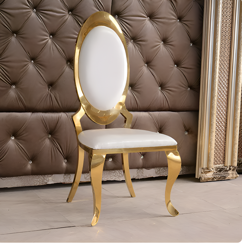 Modern Leather Upholstered 4-Piece Dining Chairs / Lixra