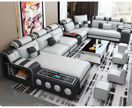 Modular Sectional Leather Sofa Set / Lixra