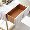 Set of 2-Efficient Modern Marble Night Stand / Lixra