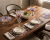 Multicolor Floral Rose Beaded Placemat Set Of 2 / Lixra