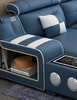 Modular Sectional Leather Sofa Set