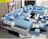 Modular Sectional Leather Sofa Set / Lixra