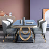 Exquisite Design Marble Dining Table Set