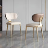 Stylish Leather Dining Chairs Set for 4