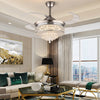 Versatile Crystal Remote Controlled Ceiling Fan Light/ LIxra