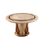 European Round Marble Dining Table / Lixra