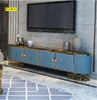 Aesthetic Look Creative Designed Marble Top TV Stand - Lixra