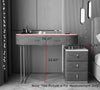 Modern Minimalist Style Splendid Marble Table-Top Dresser Cabinet-Lixra