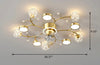 Voguish Style Sumptuous Ceiling Fan With LED Light / Lixra