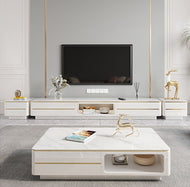Post Modern TV Cabinet With Coffee Table And Side Table / Lixra